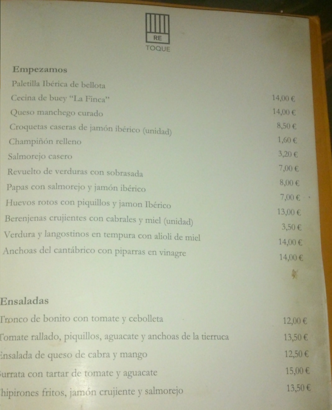 Taberna el Retoque (Majadahonda)